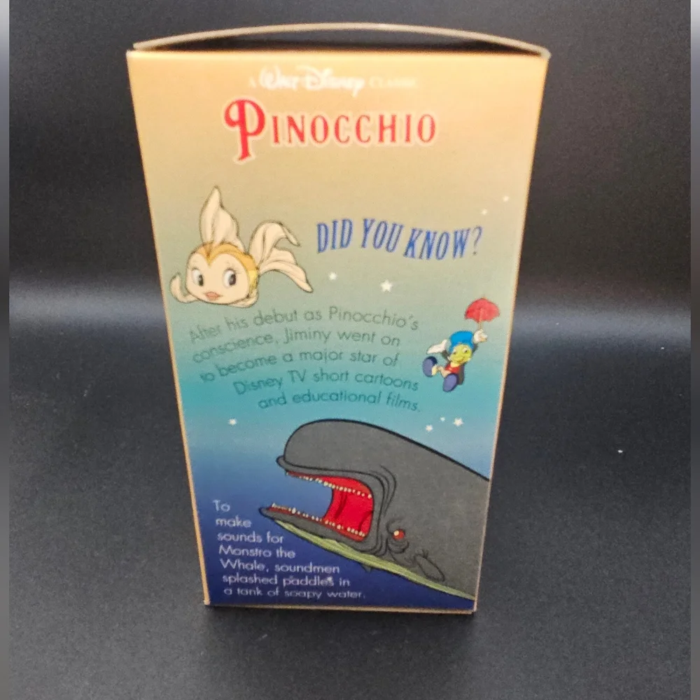 Burger King Walt Disney Classic Collector Series Pinocchio Cup in Box